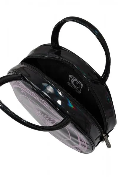 Baby Baphomet Handbag - Holographic Black