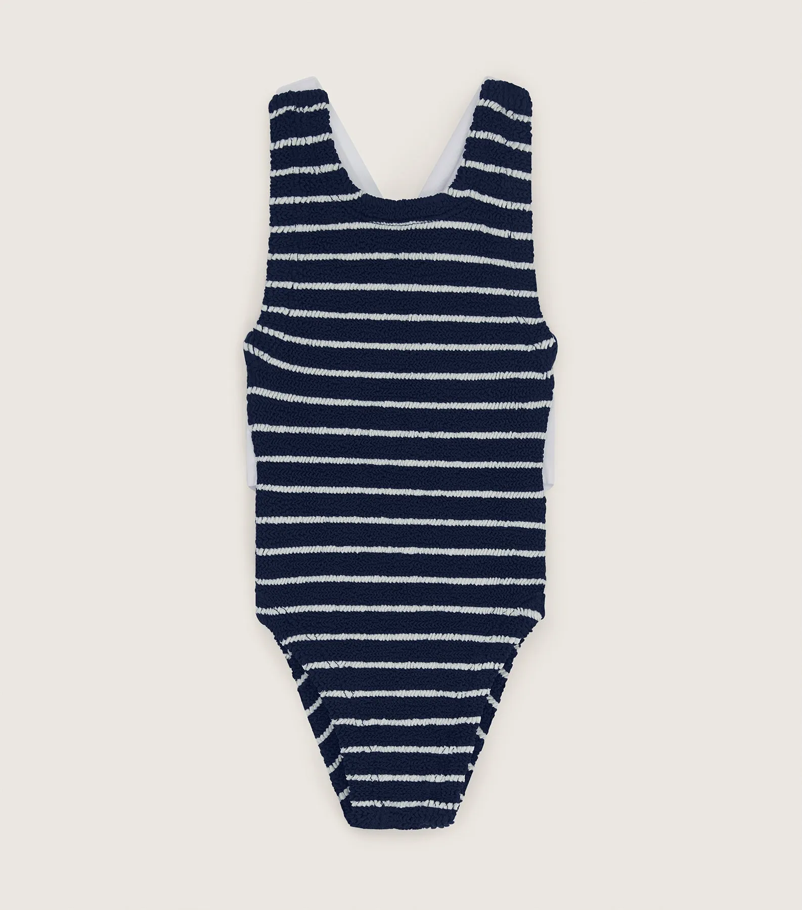 Baby Lara Swim - Navy/White Stripe