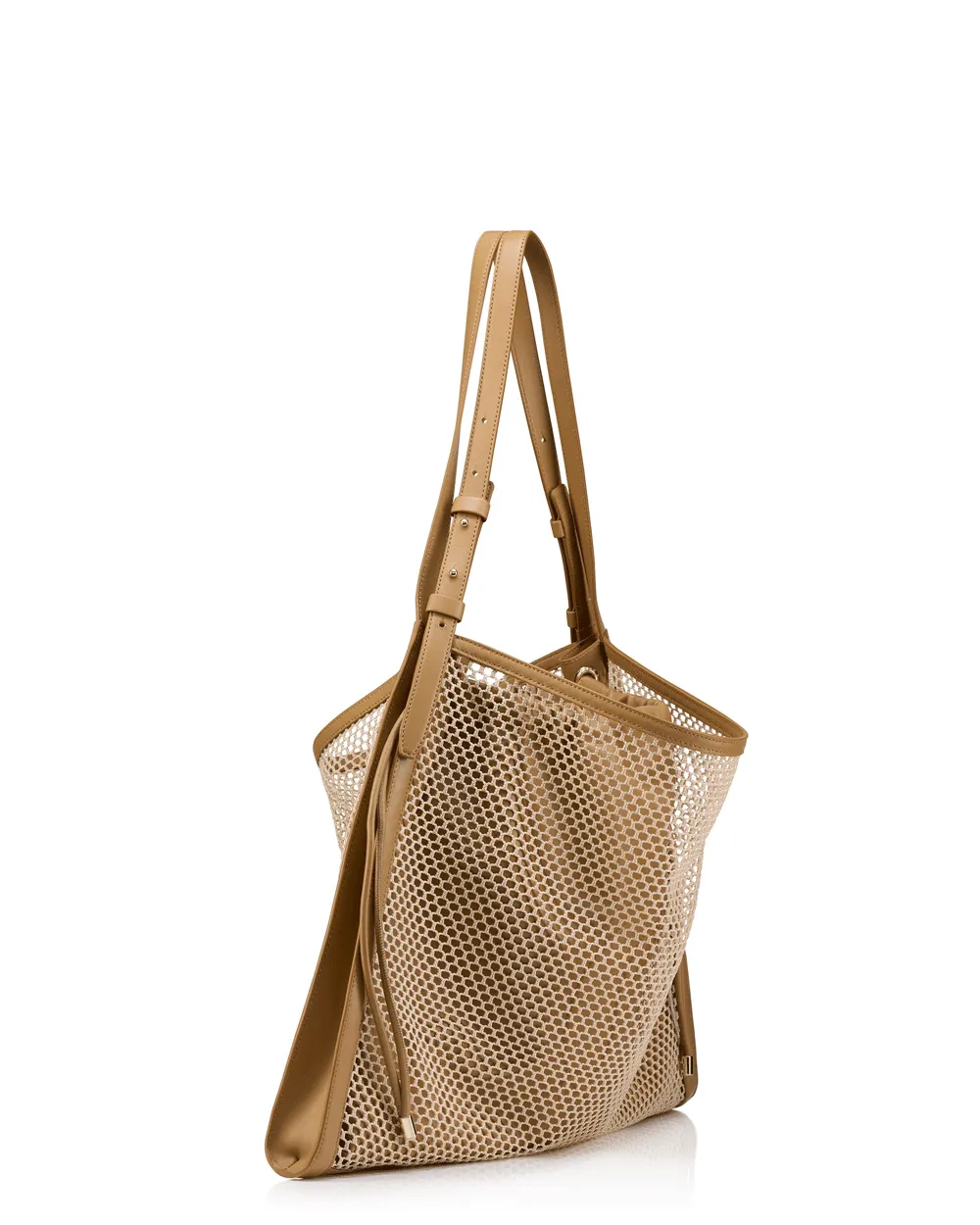 Baggy Fishnet Tote in Lionne