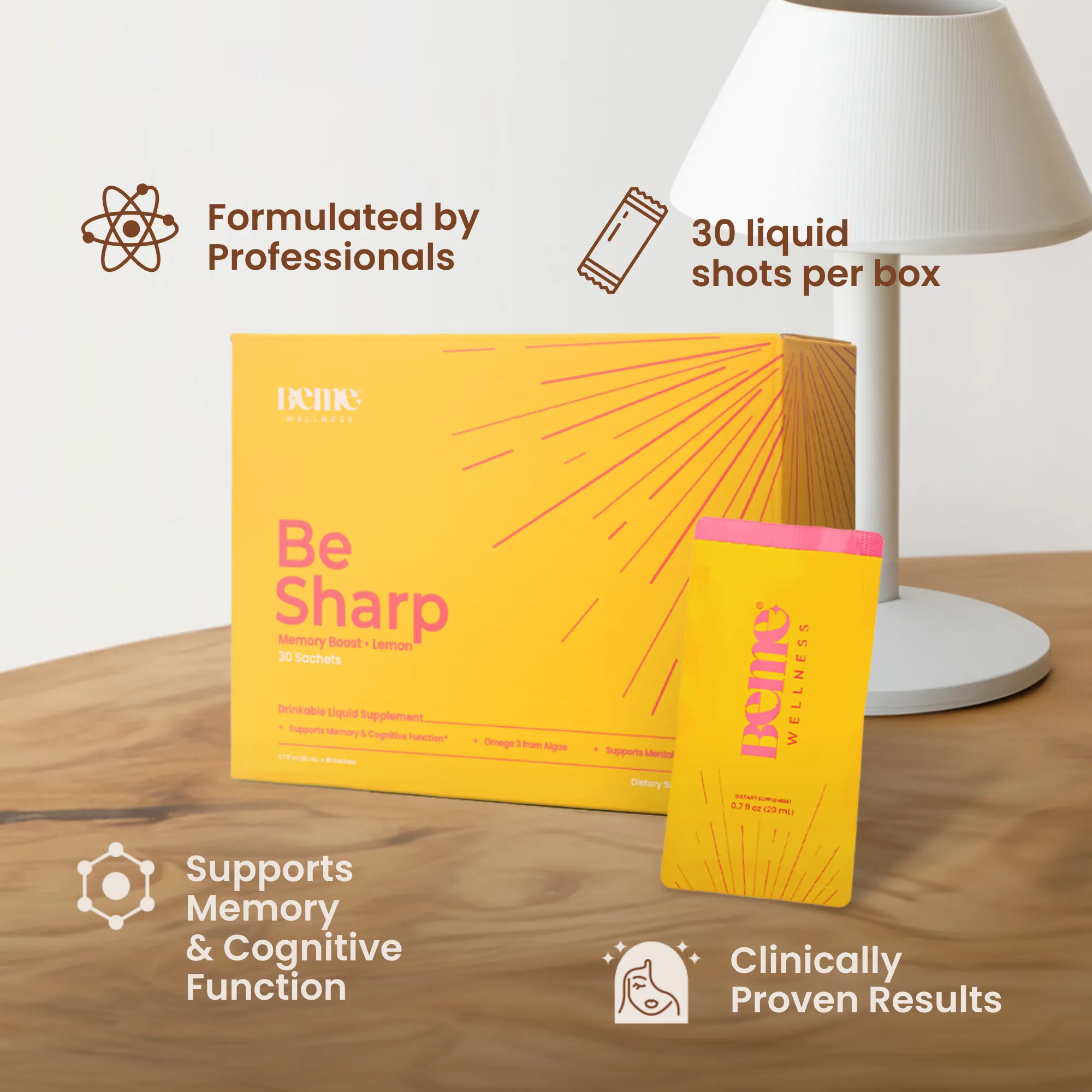 Be Sharp Omega 3 Brain Boost