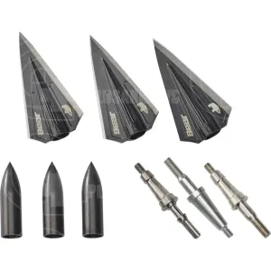 Bear Archery Razorhead Single Bevel Broadhead 150gr-250gr (3 Pack)