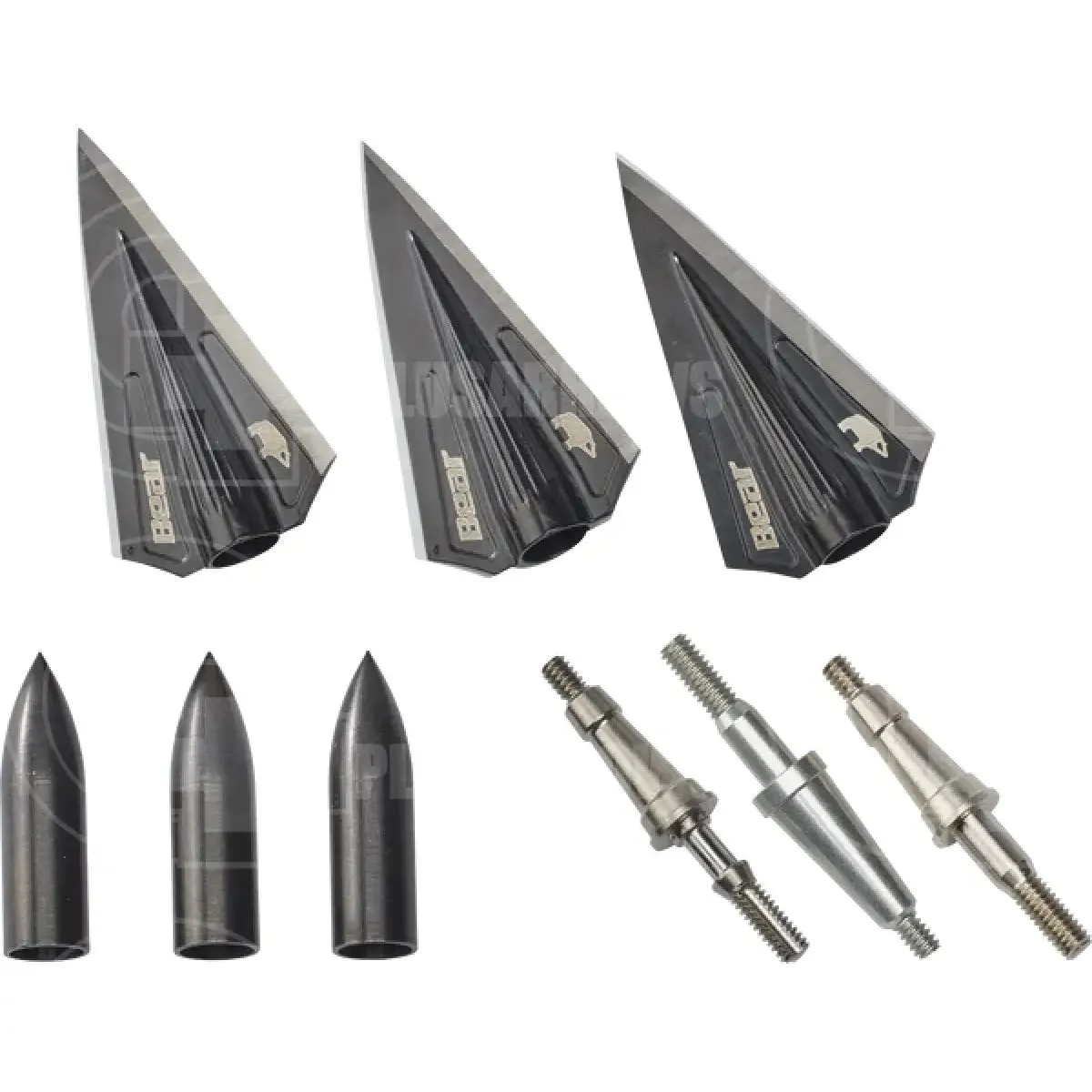 Bear Archery Razorhead Single Bevel Broadhead 150gr-250gr (3 Pack)