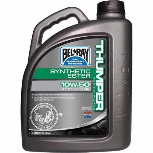 Bel-Ray Works Thumper Racing Full Synthetic Ester 4T 10W50 Engine Oil - 99550