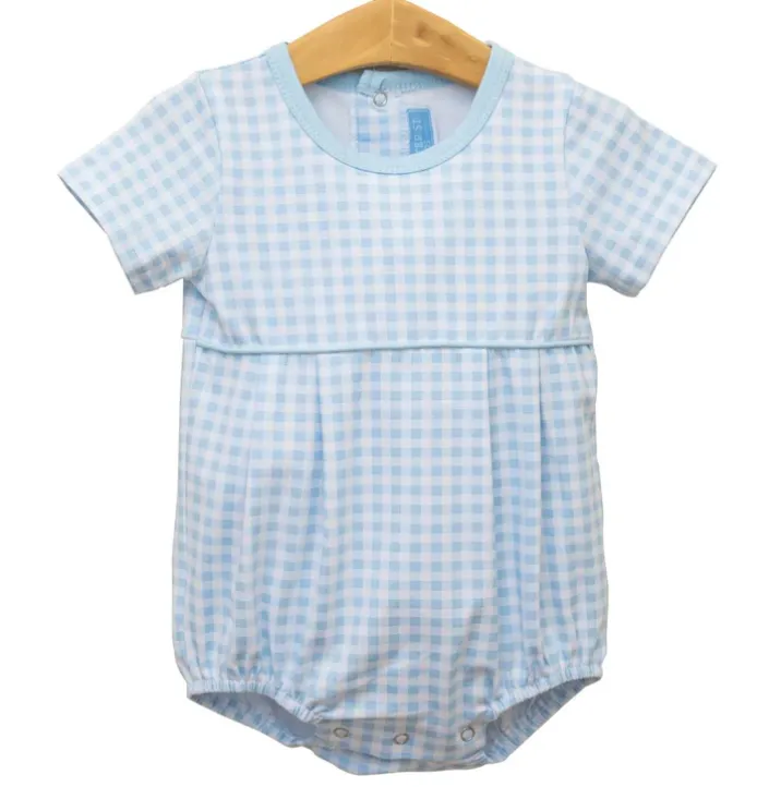 Bentley Bubble | Light Blue Gingham