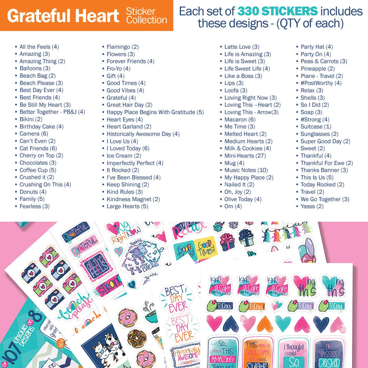 Best Planner Stickers | Family, Work, To-Dos, Events, Goals | 8 Styleso