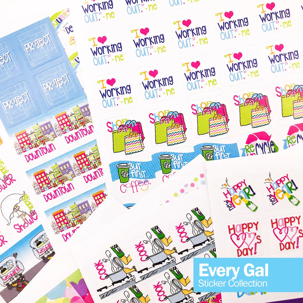 Best Planner Stickers | Family, Work, To-Dos, Events, Goals | 8 Styleso
