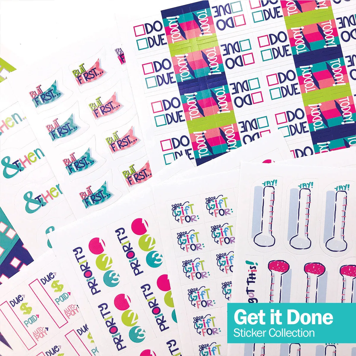 Best Planner Stickers | Family, Work, To-Dos, Events, Goals | 8 Styleso