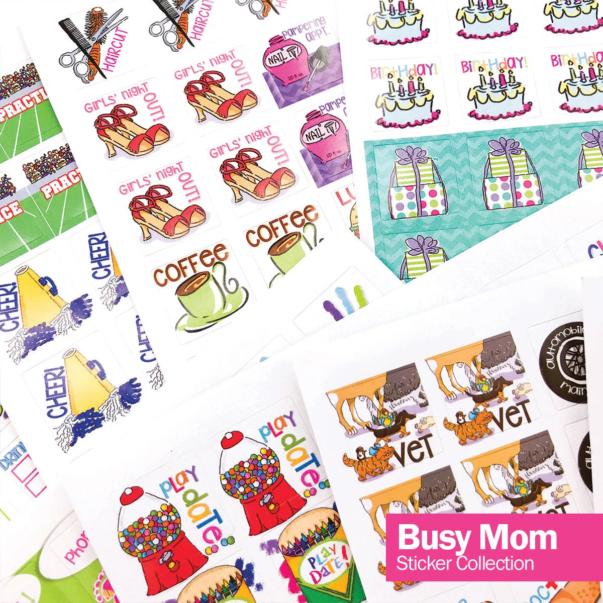 Best Planner Stickers | Family, Work, To-Dos, Events, Goals | 8 Styleso