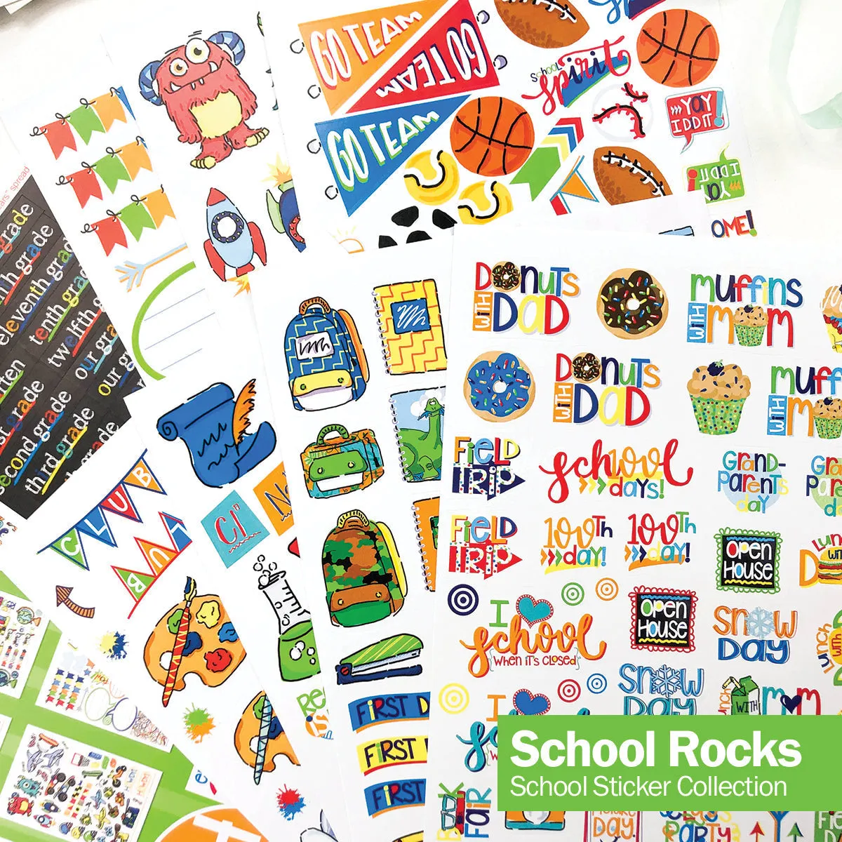Best Planner Stickers | Family, Work, To-Dos, Events, Goals | 8 Styleso