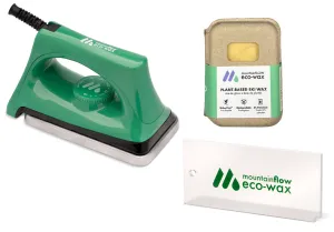 Biodegradable Iron-On Ski Wax Kit