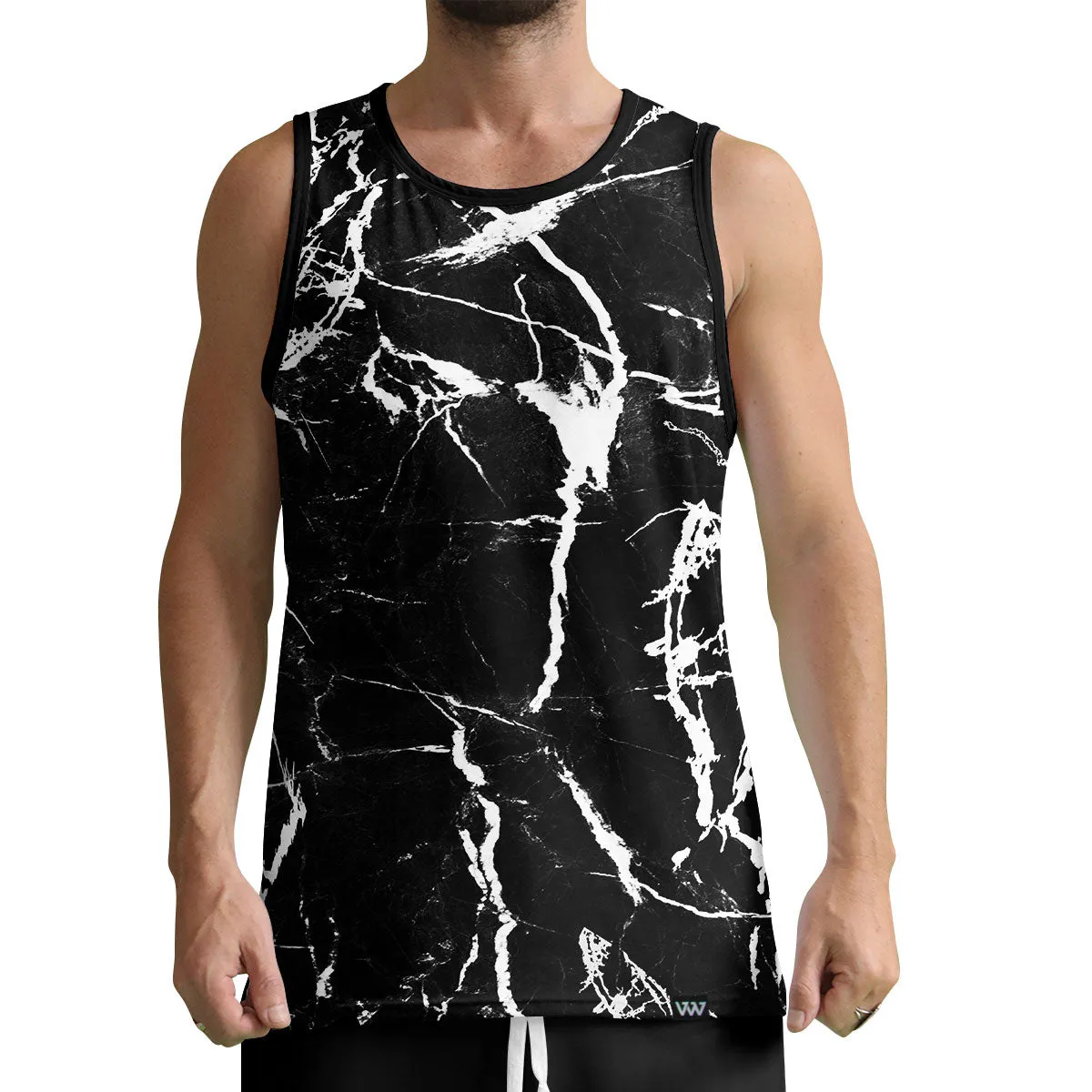 Black Marble Men's Tank
