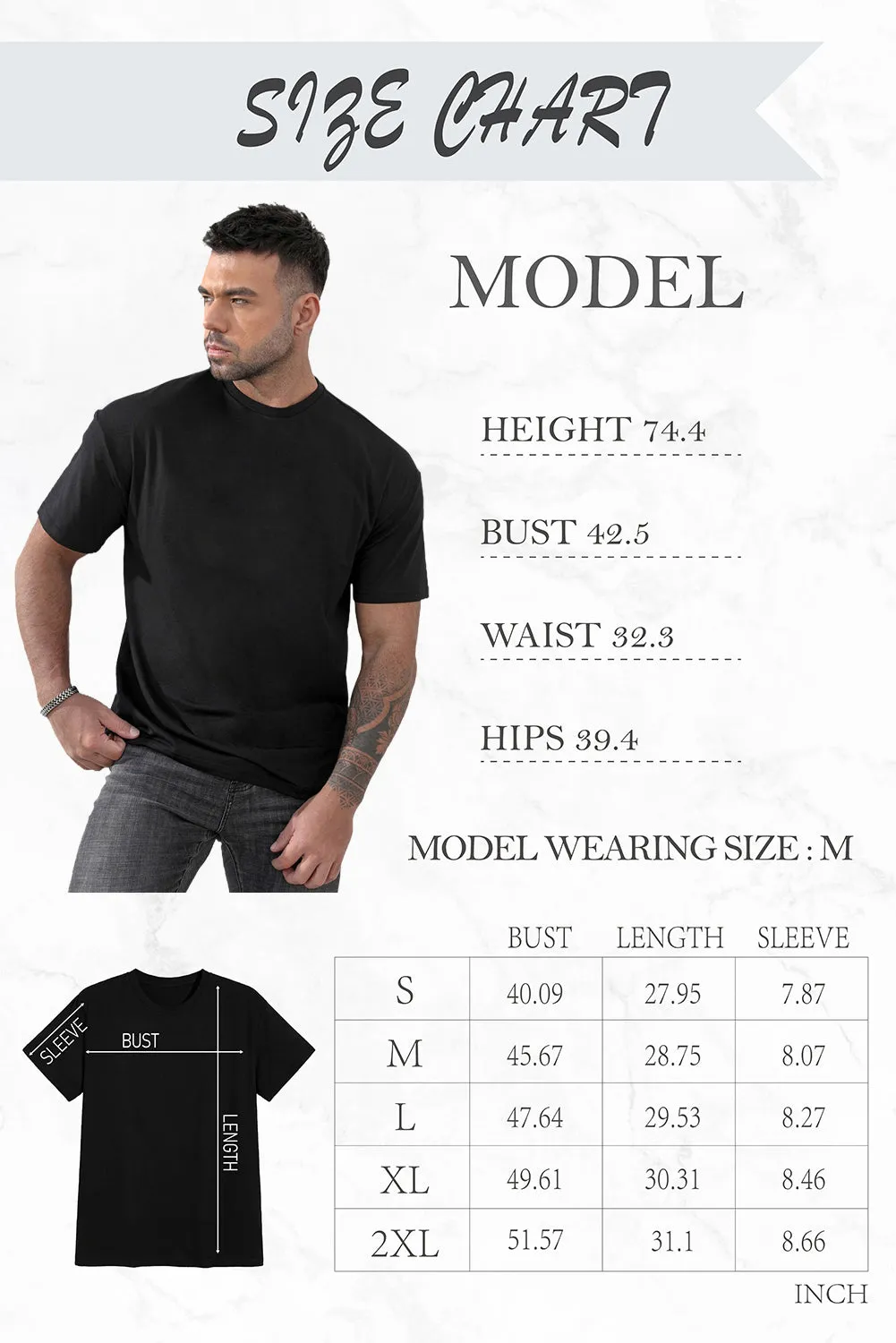 Black Men's Skeleton Graphic Print Drop Sleeve Crew Neck T Shirt
