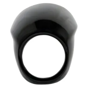 Black Plastic Headlight Front Visor For Bajaj Avenger