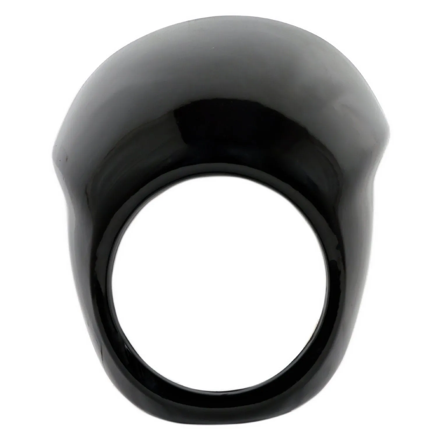 Black Plastic Headlight Front Visor For Bajaj Avenger