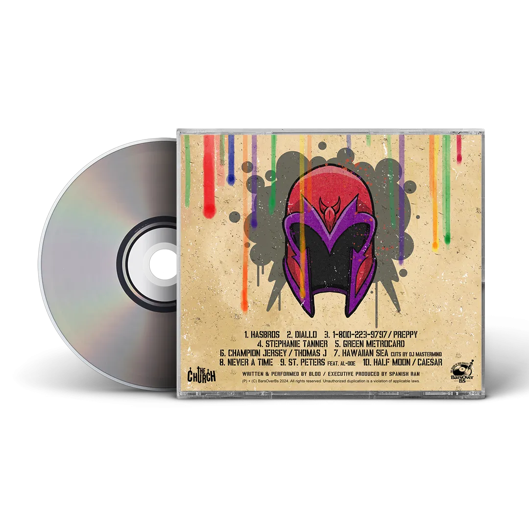 Bloo Azul x Spanish Ran - Danger Bloo (Jewel Case CD) (Glass Mastered CD) (VERY LIMITED) (PART 1 OF DROP)