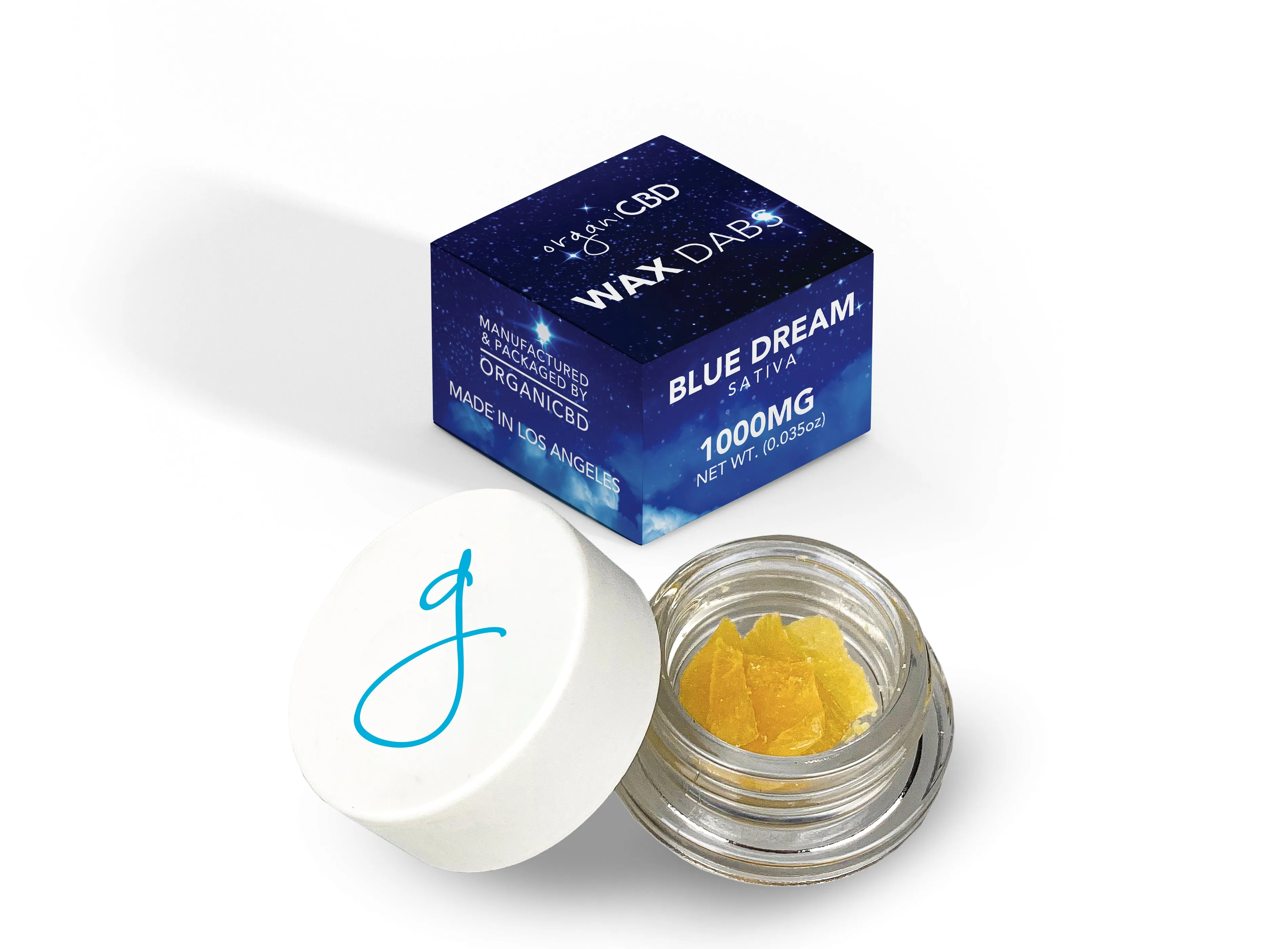 Blue Dream CBD Wax Dabs