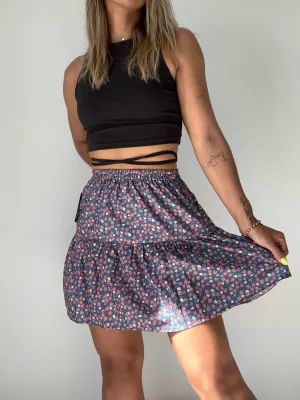 Blue Garden Easy Skirt