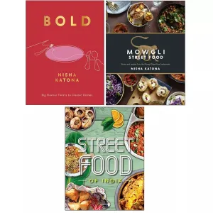 Bold Nisha Katona (HB), Mowgli Street Food,Fresh Easy Indian Street Food 3 Books Set