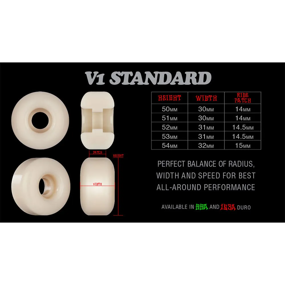 Bones - Chris Joslin X Etnies 54MM 103A V1 Standard STF Skateboard Wheels