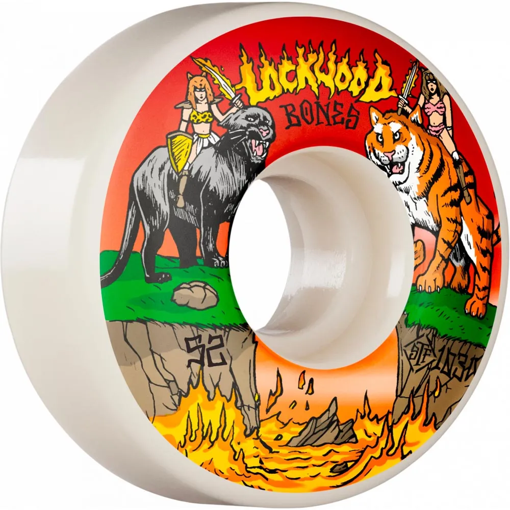 Bones - Cody Lockwood Cat Fight 52MM 103A V3 Slims STF Skateboard Wheels