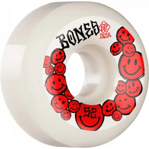 Bones - Happiness 52MM 103A V5 Sidecut STF Skateboard Wheels
