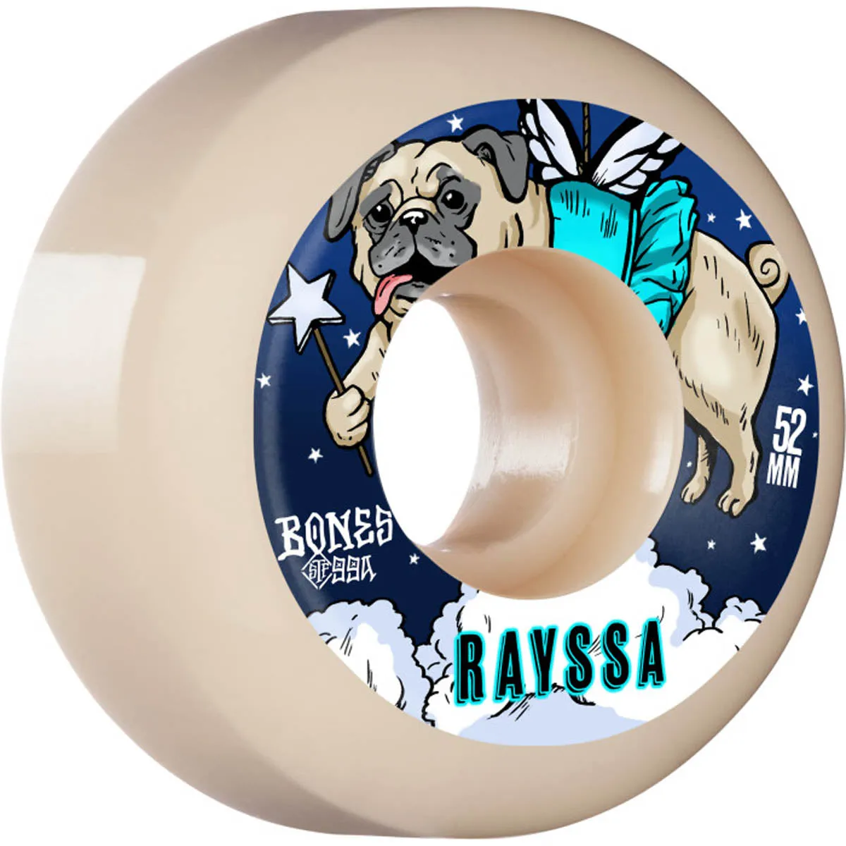 Bones - Rayssa Leal Slinky 52MM 99A V5 Sidecut STF Skateboard Wheels