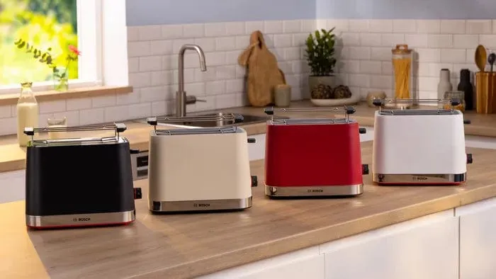Bosch 2 Slice MyMoment Compact Toaster White TAT4M221