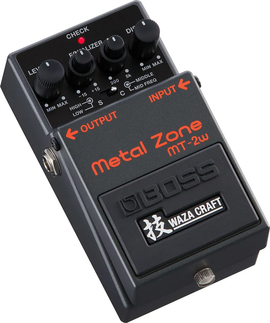 Boss MT-2W Metal Zone WAZA CRAFT Compact Pedal