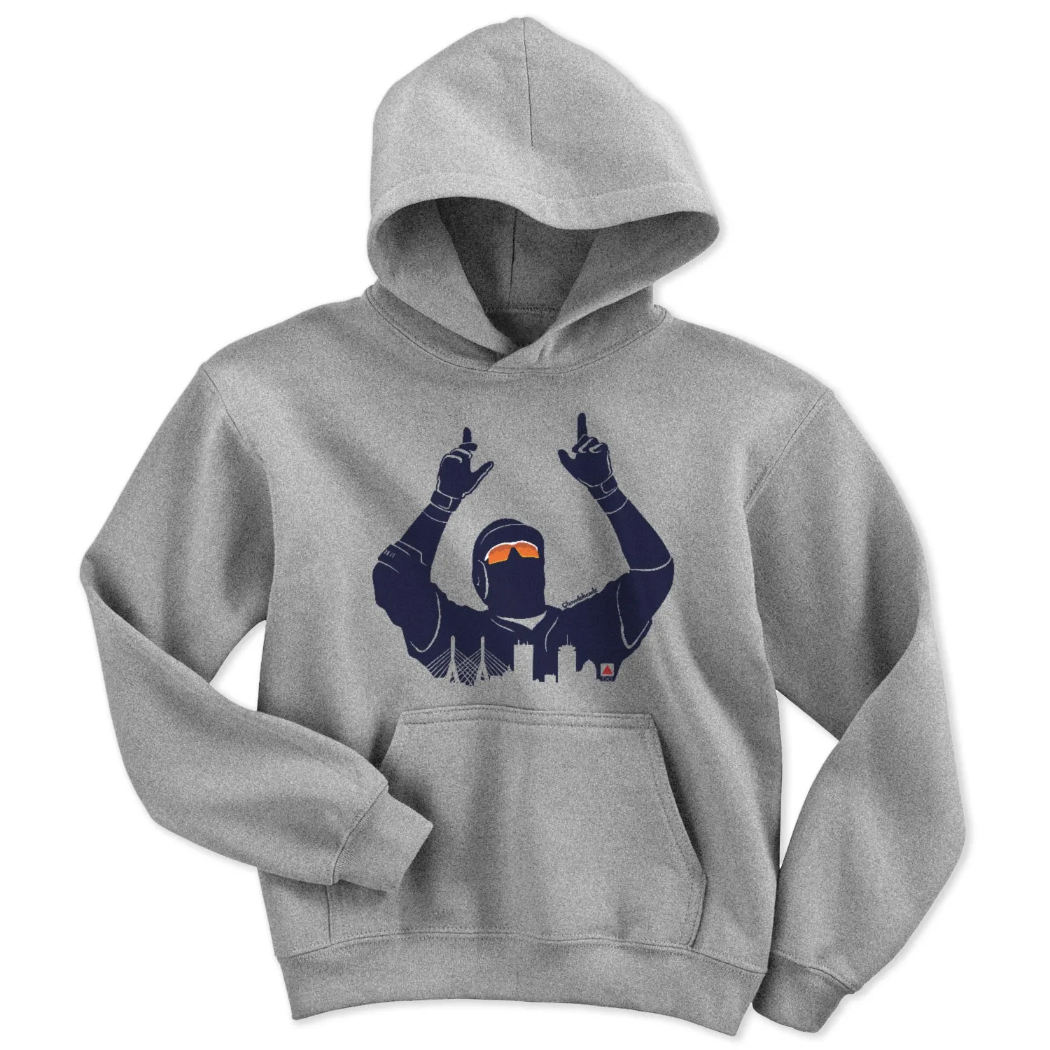 Boston Home Run Point Youth Hoodie
