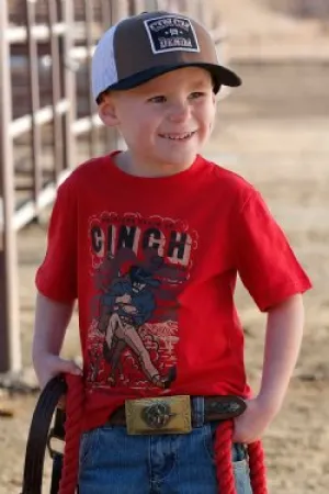 Boy's Cinch Infant/Toddler Steer Wrestling Tee
