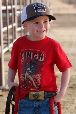 Boy's Cinch Infant/Toddler Steer Wrestling Tee