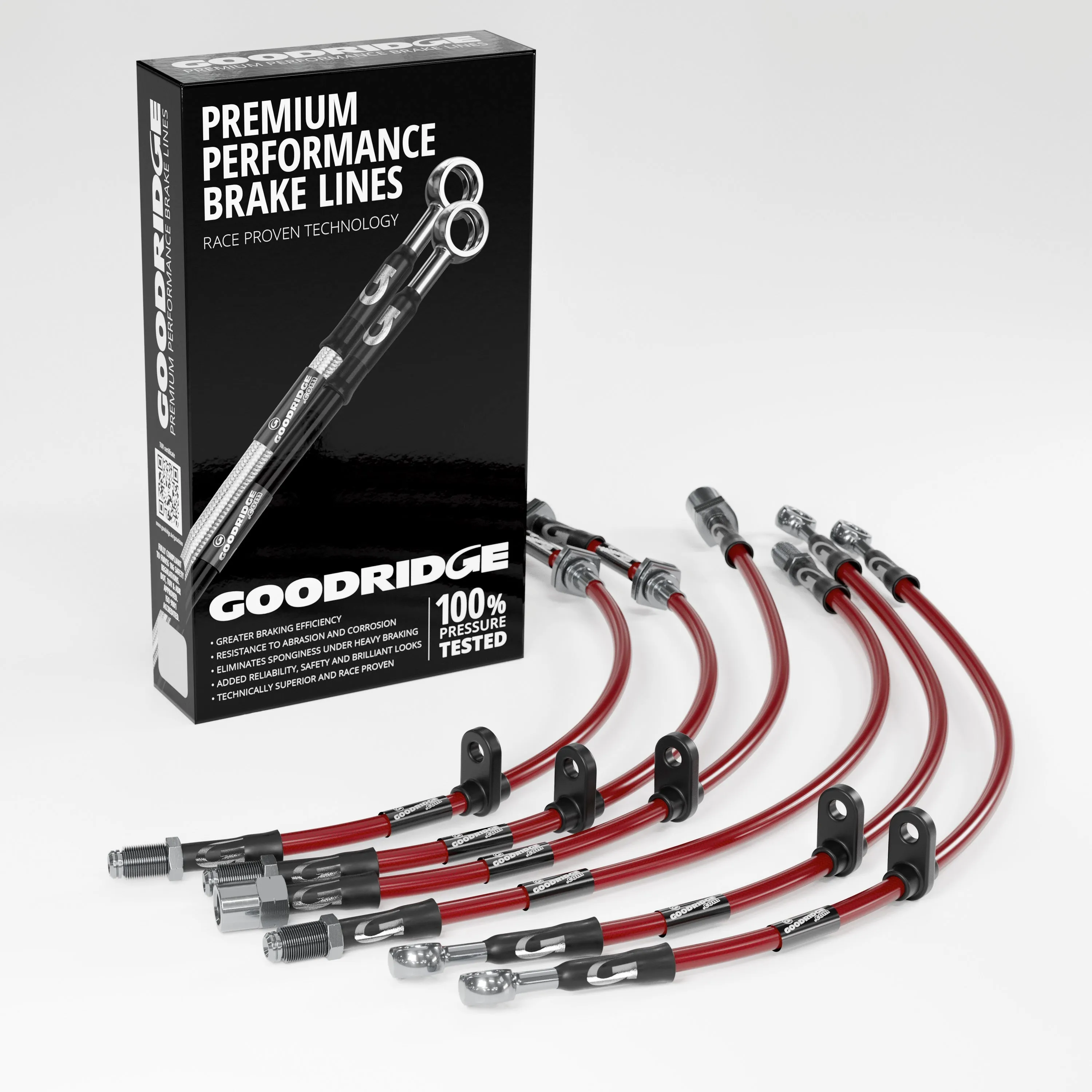 BRAKE HOSE KIT FOR BMW 3 SERIES E36 318TDS COMPACT SE ABS 1999-2001