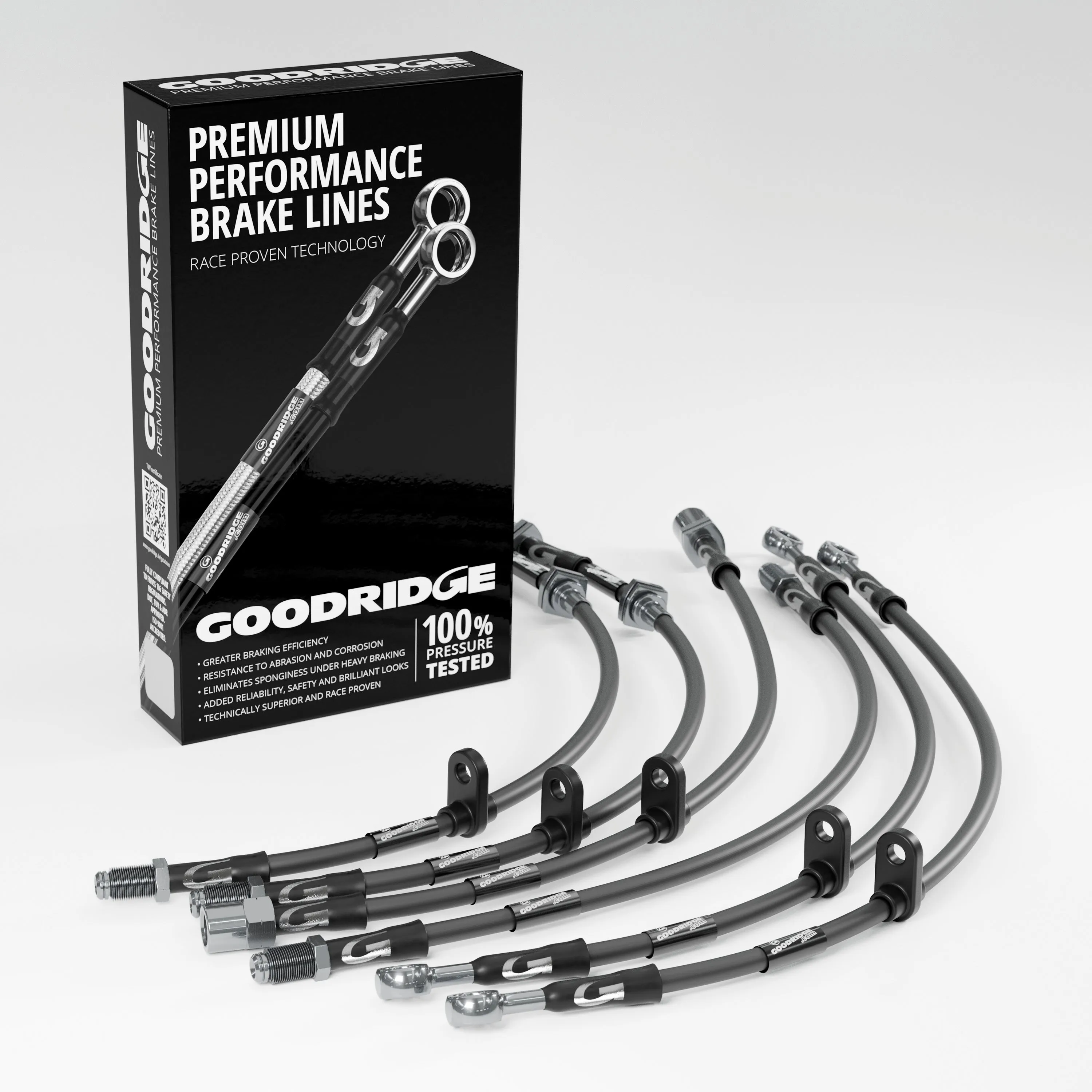BRAKE HOSE KIT FOR BMW 3 SERIES E36 318TDS COMPACT SE ABS 1999-2001