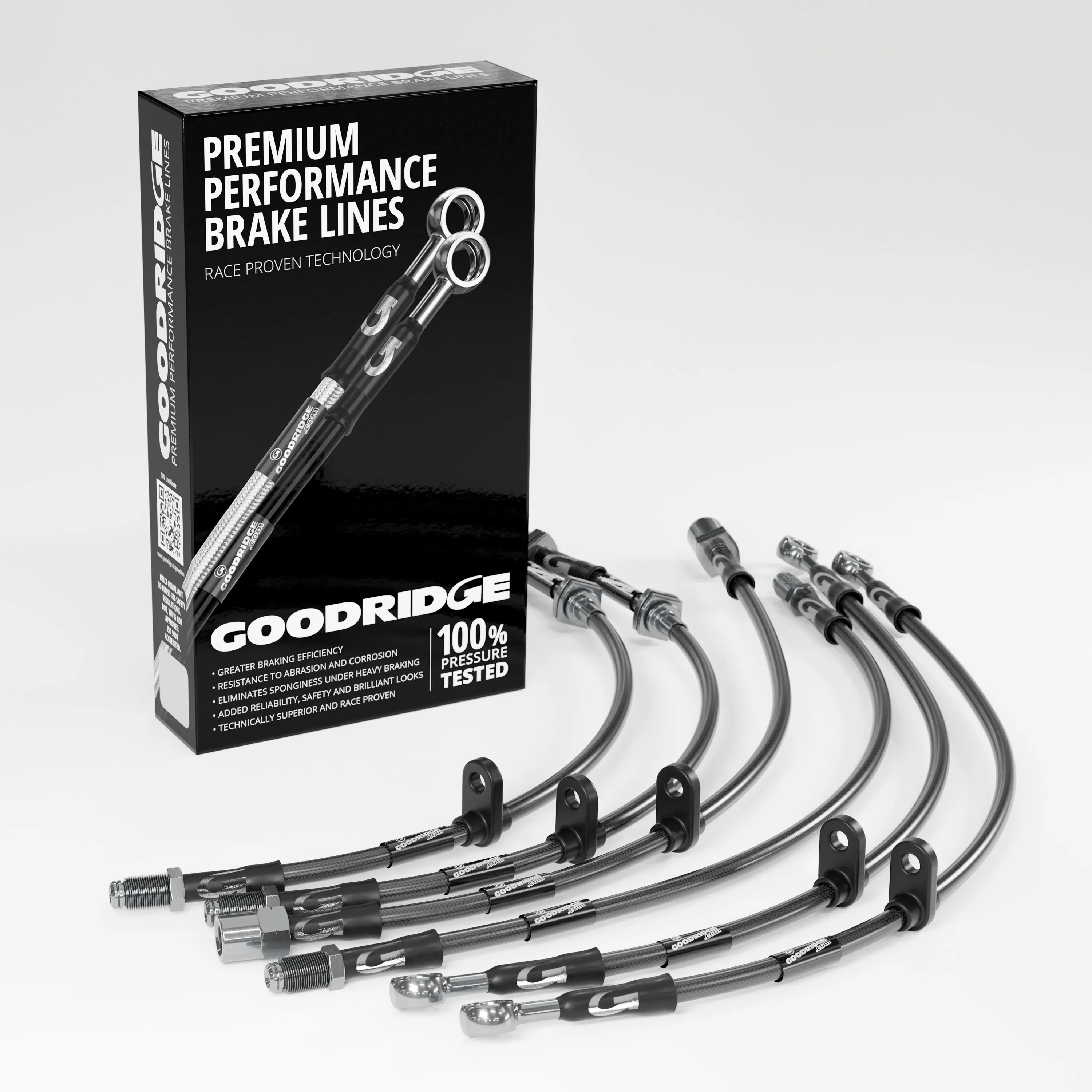 BRAKE HOSE KIT FOR BMW 3 SERIES E36 318TDS COMPACT SE ABS 1999-2001