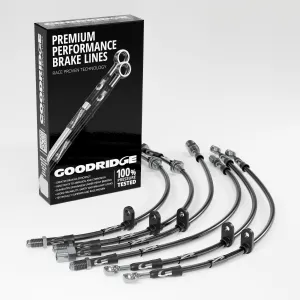 BRAKE HOSE KIT FOR BMW 3 SERIES E36 318TDS COMPACT SE ABS 1999-2001