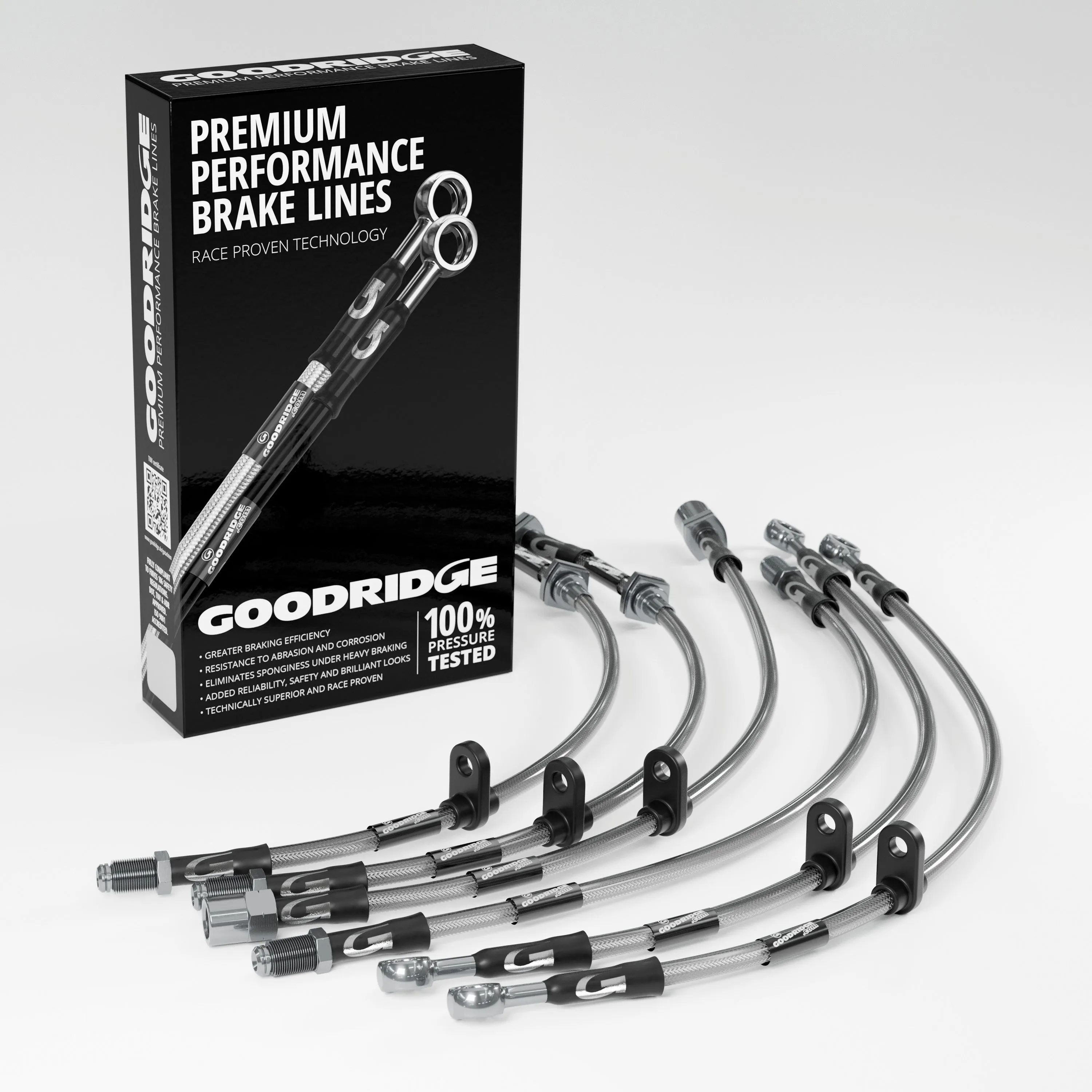 BRAKE HOSE KIT FOR BMW 3 SERIES E36 318TDS COMPACT SE ABS 1999-2001