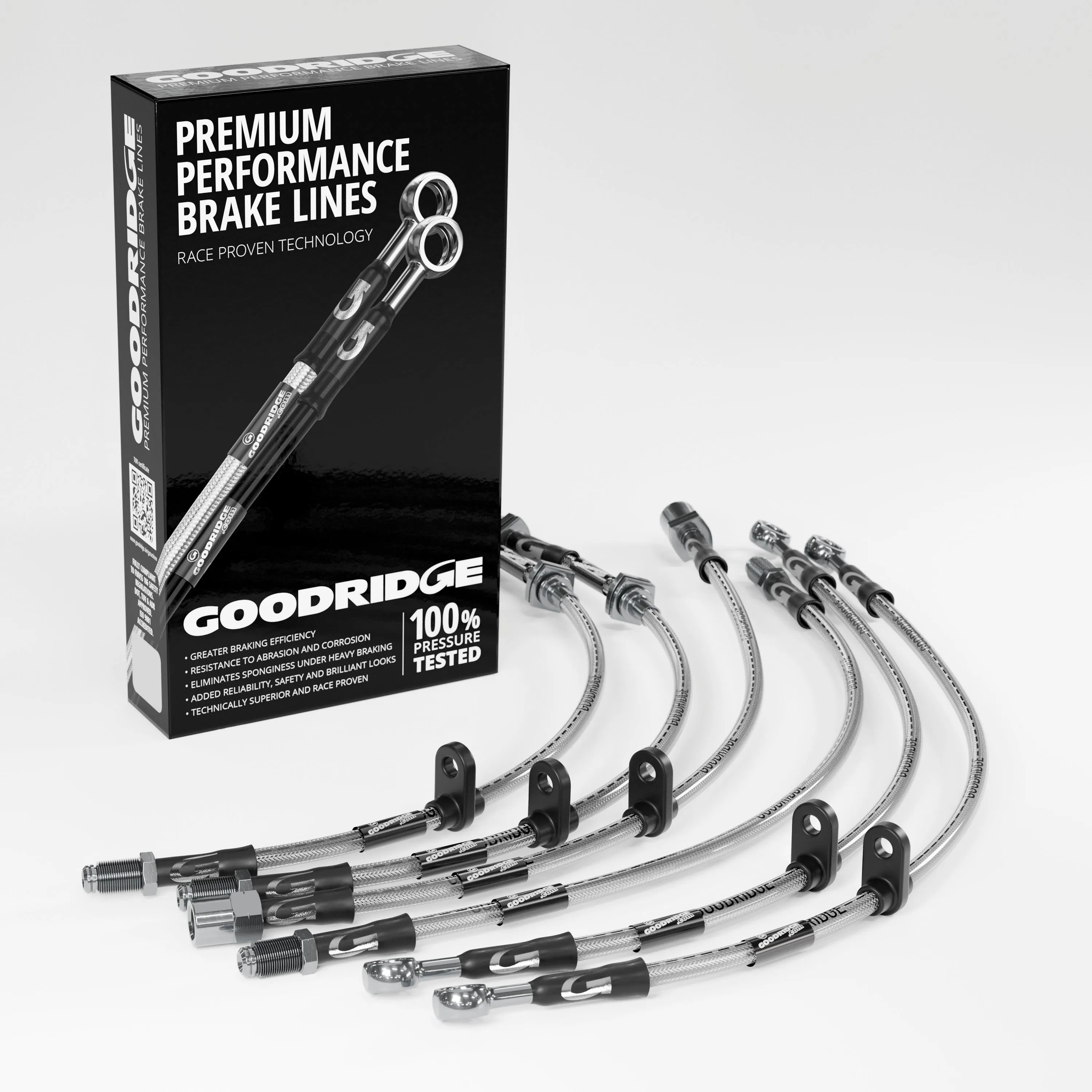 BRAKE HOSE KIT FOR BMW 3 SERIES E36 318TDS COMPACT SE ABS 1999-2001