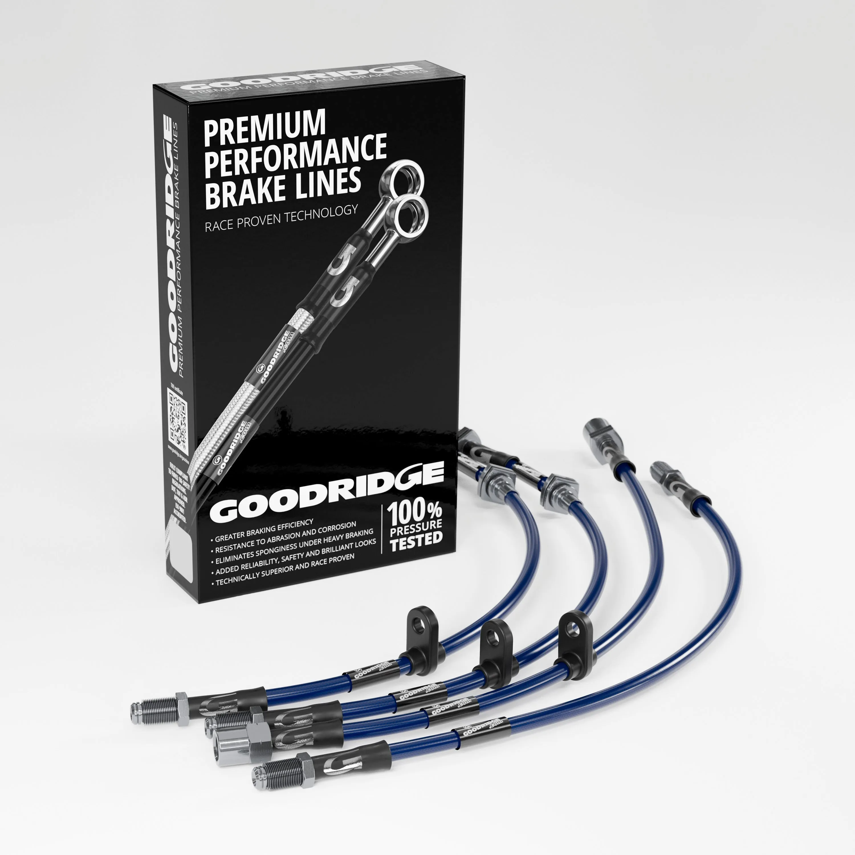 BRAKE HOSE KIT FOR BMW 3 SERIES E46 318TI COMPACT SE 2001-