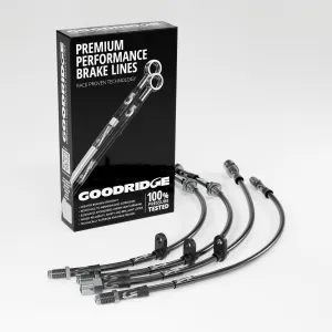 BRAKE HOSE KIT FOR BMW 3 SERIES E46 318TI COMPACT SE 2001-