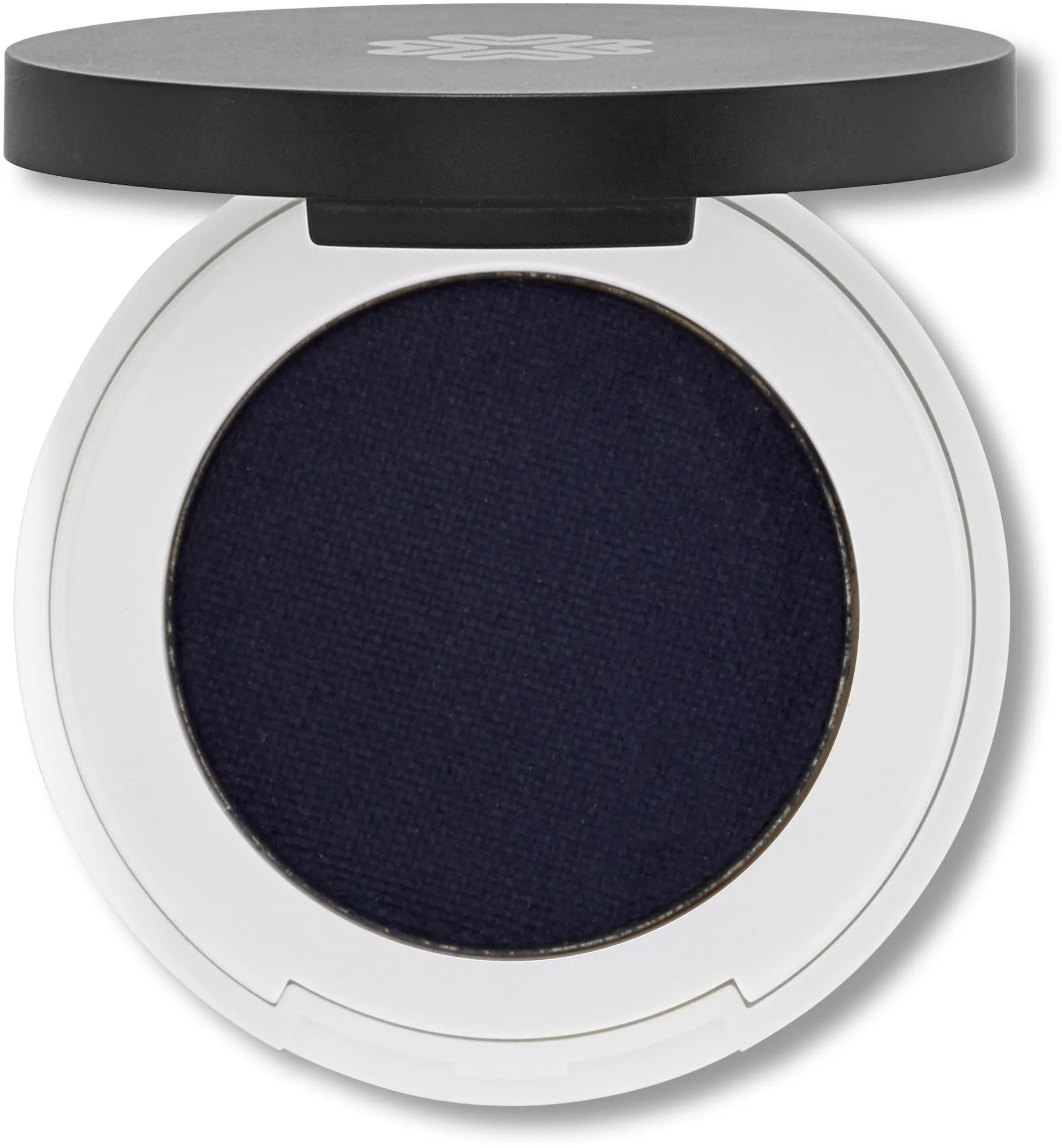 Brand new Lily Lolo Pressed Eye Shadow Matte, deep navy denim. Vegan Friendly, Gluten Free. Retail $18 