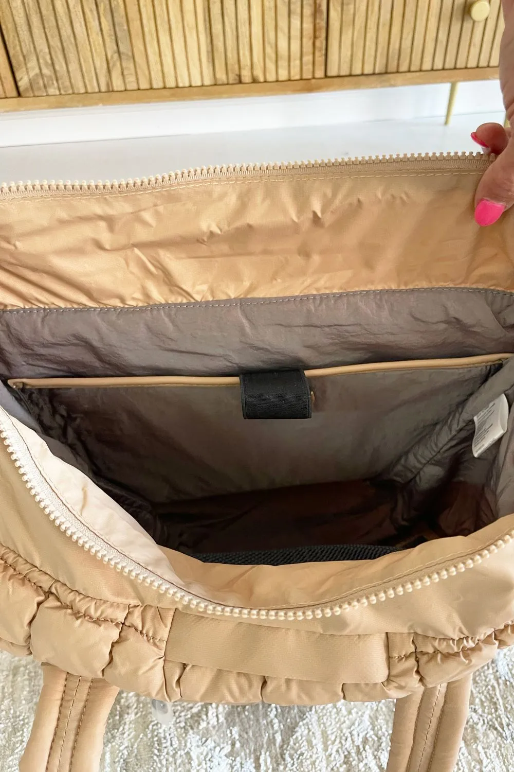 Breakaway Puffer Tote