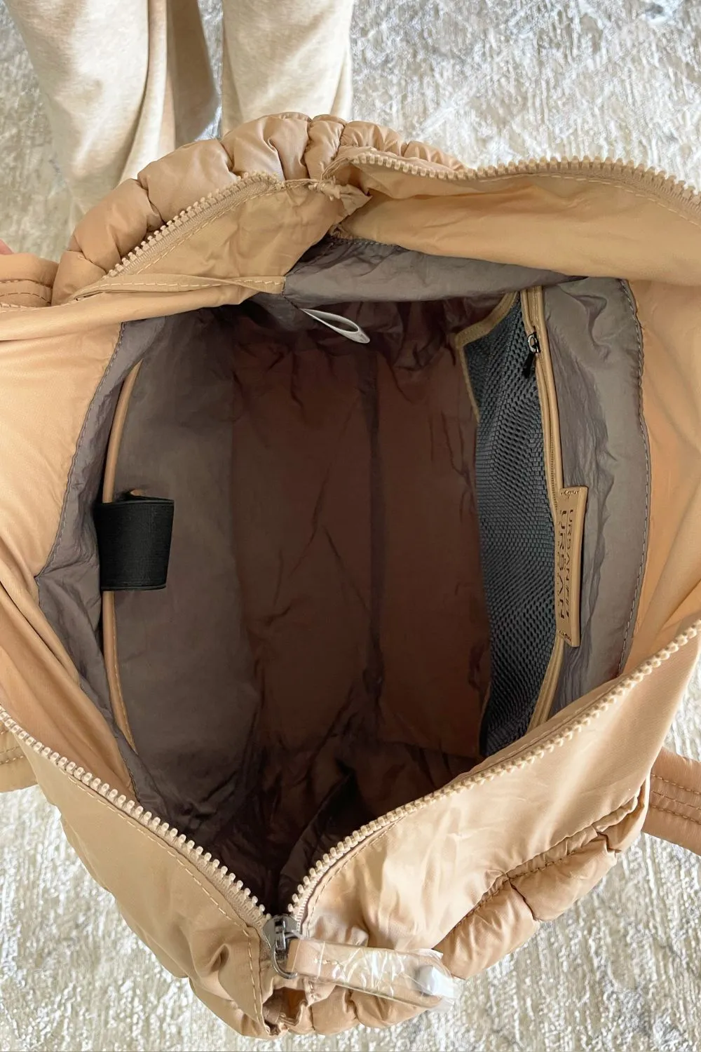 Breakaway Puffer Tote