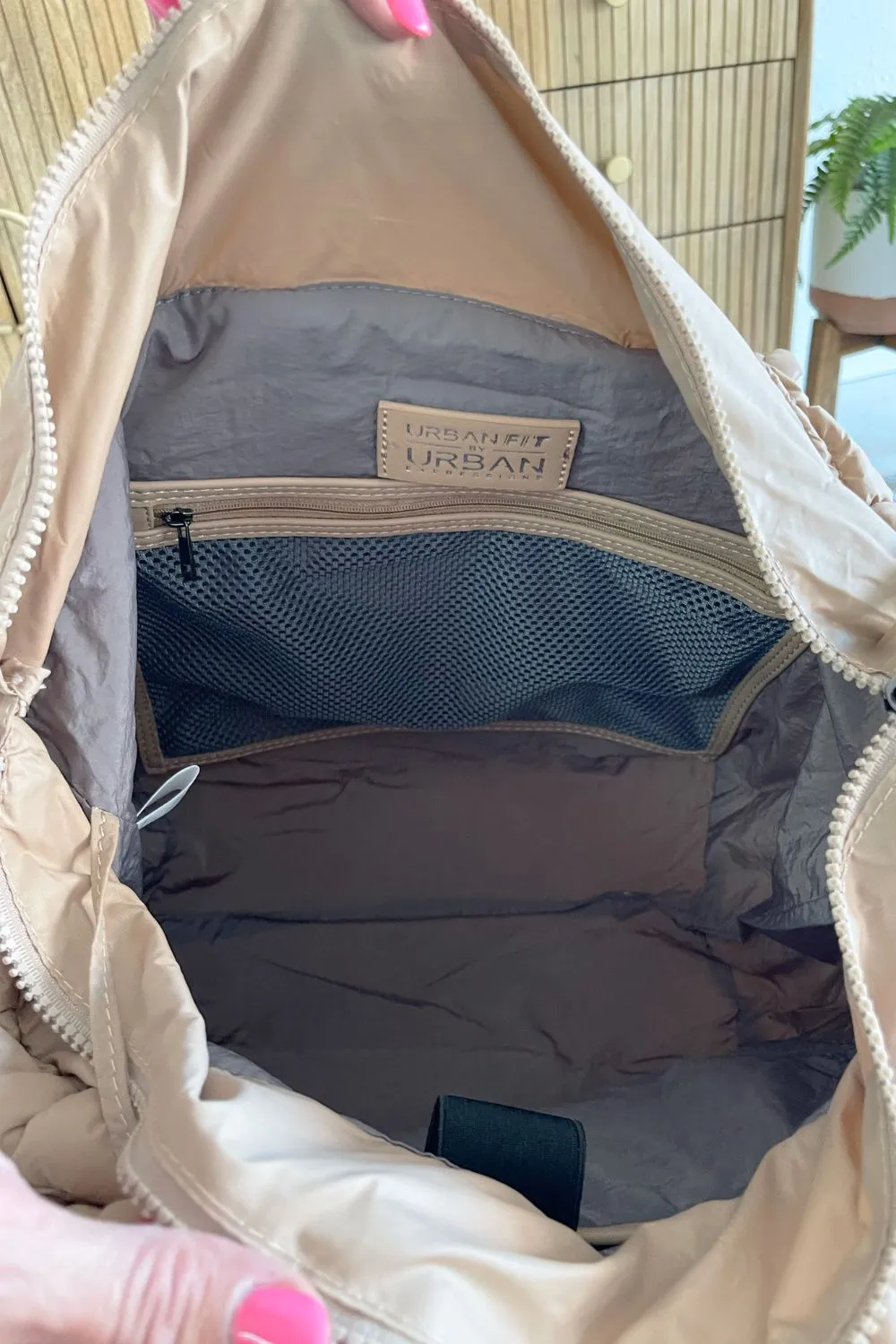 Breakaway Puffer Tote