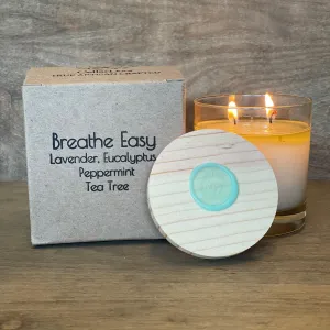 Breathe Easy 2-Wick Glass Candle