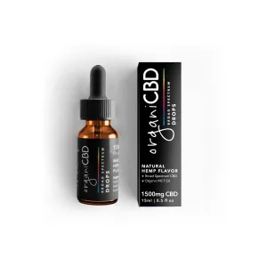 Broad Spectrum CBD Oil Tincture - 1500mg 15ml