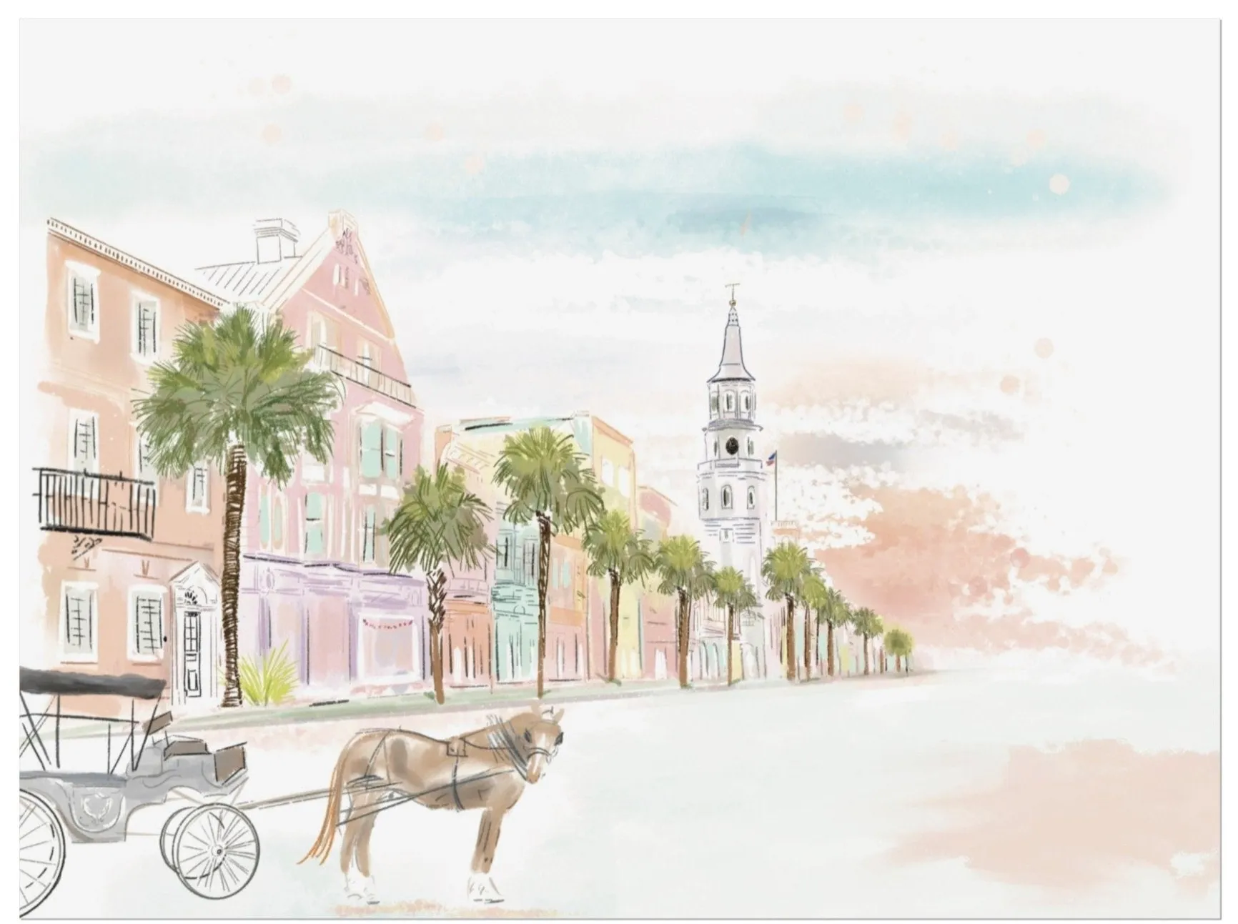 BROAD ST. -Art Print