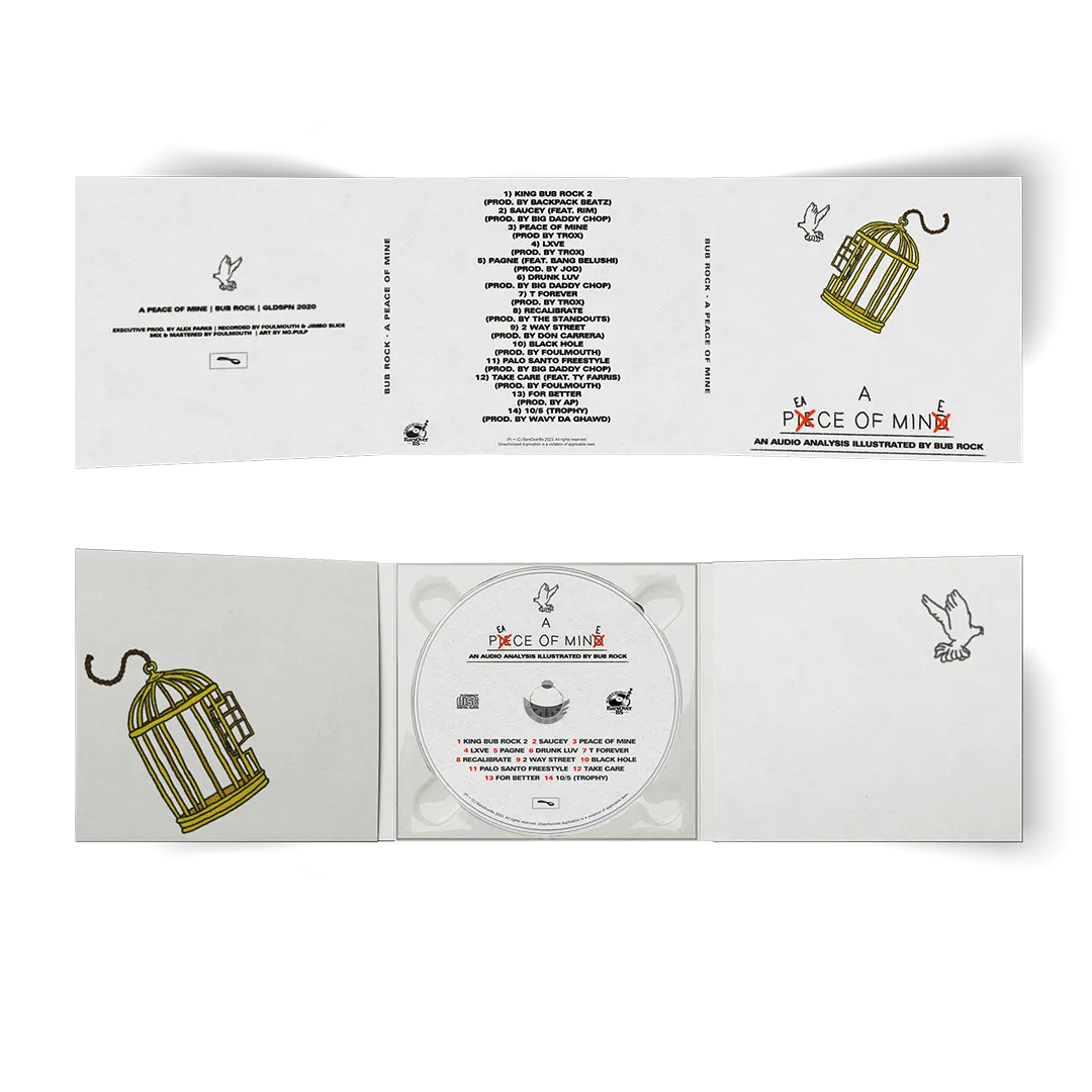 Bub Rock - A Peace Of Mine (Digipak CD With Obi Strip)