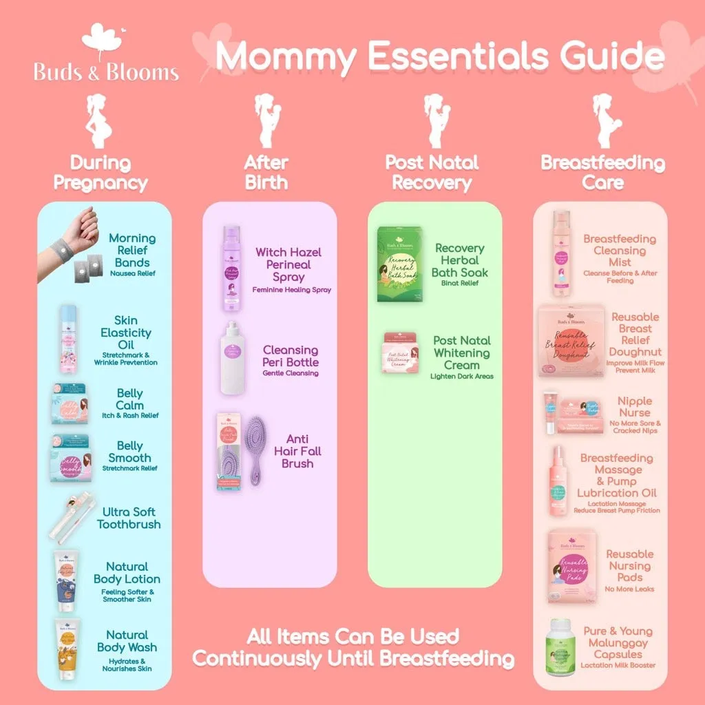 Buds & Blooms Skin Elasticity Stretch Mark Prevention Bio Oil 150ml