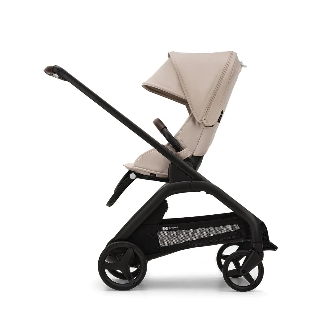 Bugaboo Dragonfly Stroller - Black/Desert Taupe