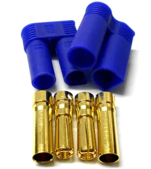 C0119 RC EC5 5mm 5.0mm Gold Connectors Male Female x 1 Set